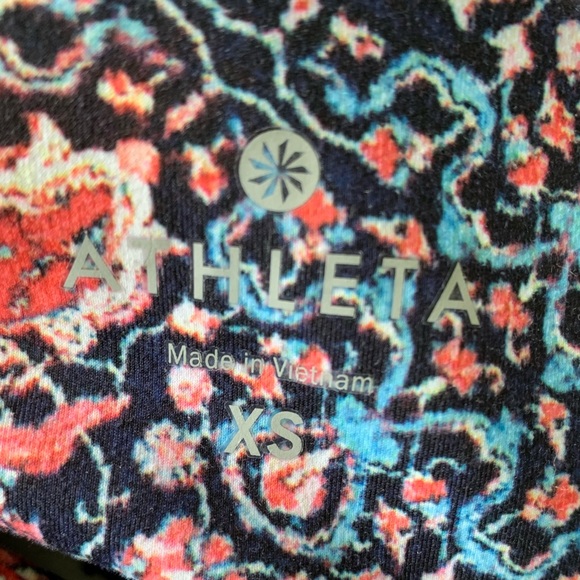 NEW Athleta “high rise tapestry” capri - Picture 12 of 12